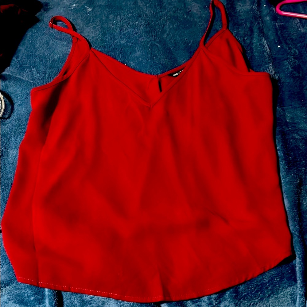 Elegant Red Women's Top